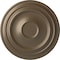 Ekena Millwork Traditional Ceiling Medallion (Fits Canopies up to 5 1/2"), 24 3/8"OD x 1 1/2"P, Warm Silver CM24TRWSS - alternate 1